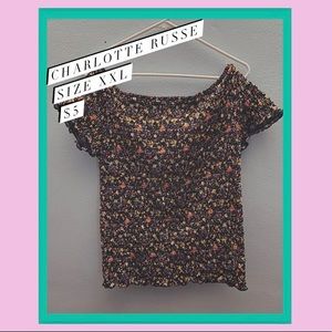 Off The Shoulder Stretch Short Sleeve Top